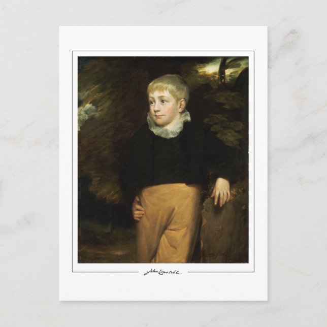 John Constable #292-2 - Fin Art Postcard Vykort (Framsida)