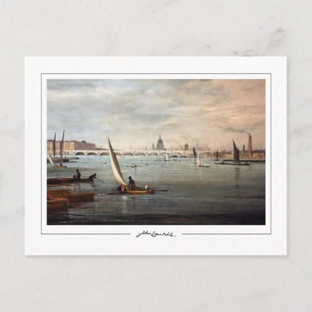 John Constable #294-2 - Finkonstkort Vykort (Framsida)