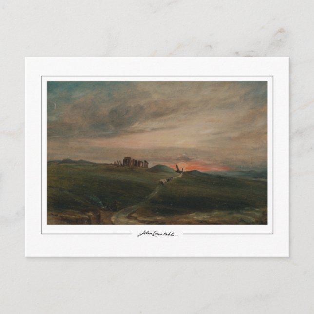 John Constable #29-2 - Fin Art Postcard Vykort (Framsida)