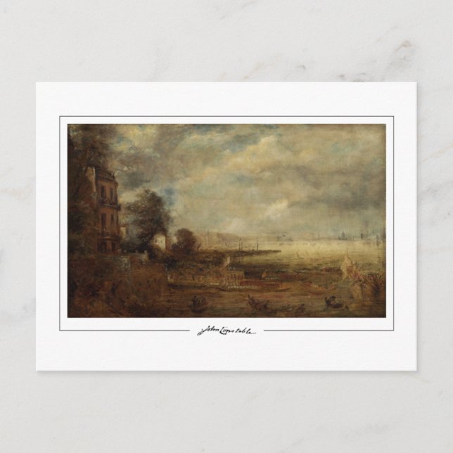 John Constable #334-2 - Finkonstkort Vykort (Framsida)