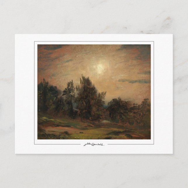 John Constable #335-2 - Finkonstkort Vykort (Framsida)