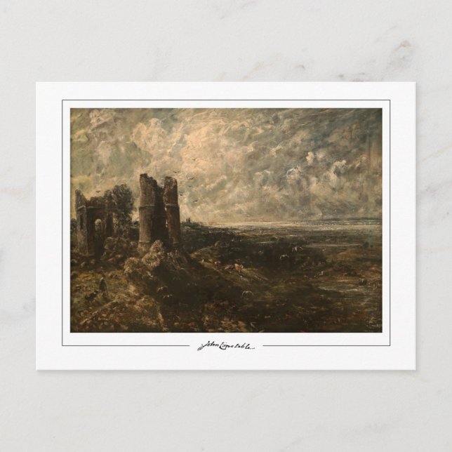 John Constable #374-2 - Fin Art Postcard Vykort (Framsida)