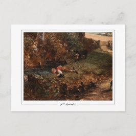 John Constable #391-2 - Fin Art Postcard Vykort