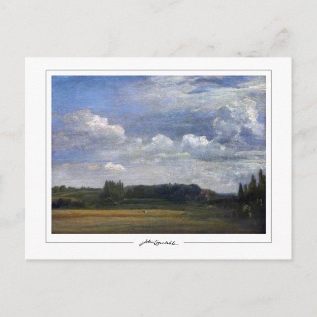 John Constable #396-2 - Finkonstkort Vykort (Framsida)