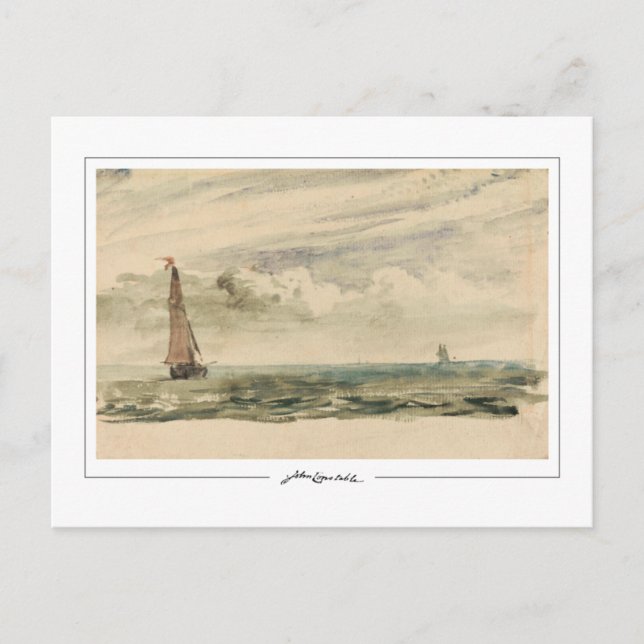 John Constable #409-2 - Finkonstkort Vykort (Framsida)
