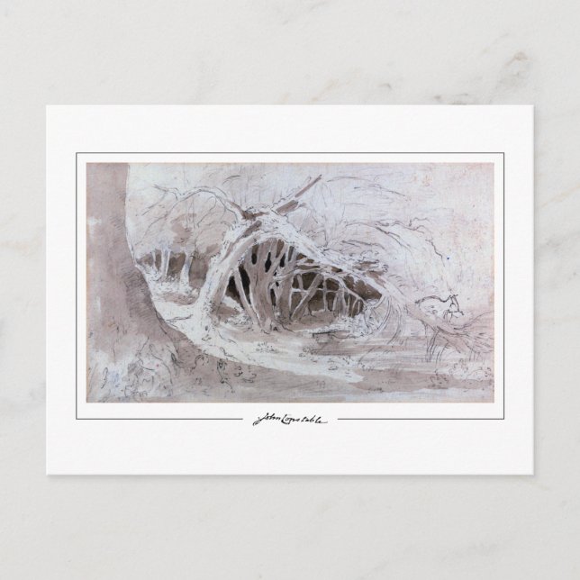 John Constable #439 - Fine Art Postcard Vykort (Framsida)