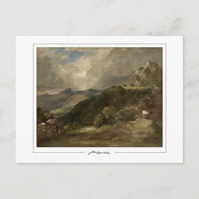 John Constable #469-2 - Fin Art Postcard Vykort (Framsida)