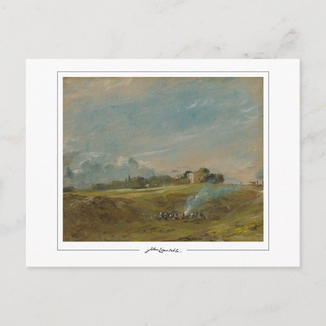 John Constable #471-2 - Finkonstkort Vykort (Framsida)