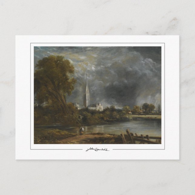 John Constable #47-2 - Finkonstkort Vykort (Framsida)