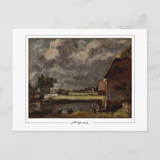 John Constable #480-2 - Finkonstkort Vykort (Framsida)
