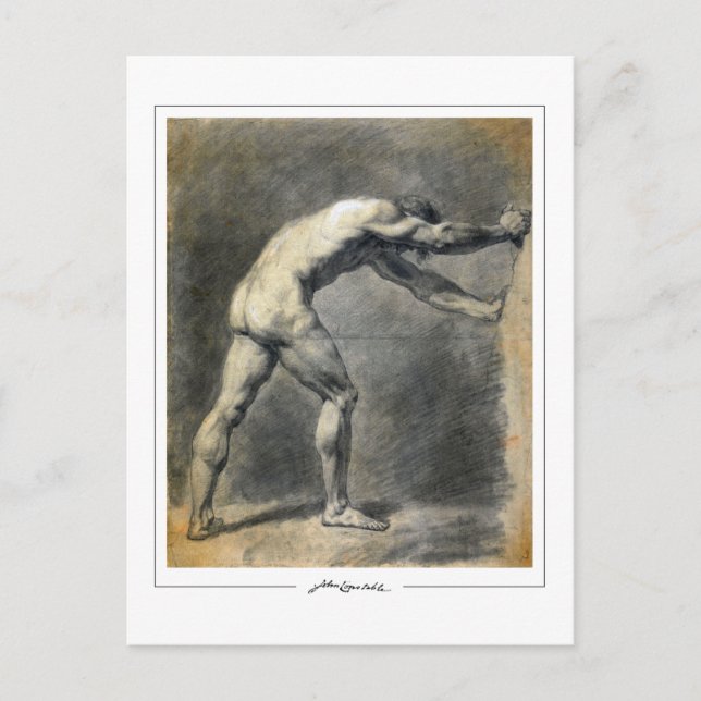 John Constable #4-2 - vykort för konst (Framsida)