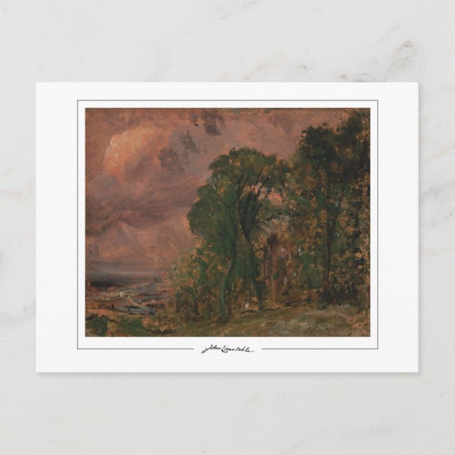 John Constable #6-2 - Finkonstkort Vykort (Framsida)