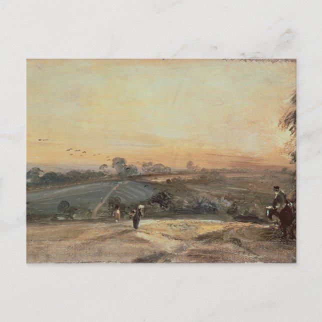 John Constable | Automatisk solnedgång Vykort (Framsida)