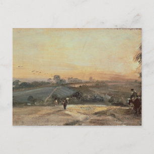John Constable Automatisk solnedgång Vykort