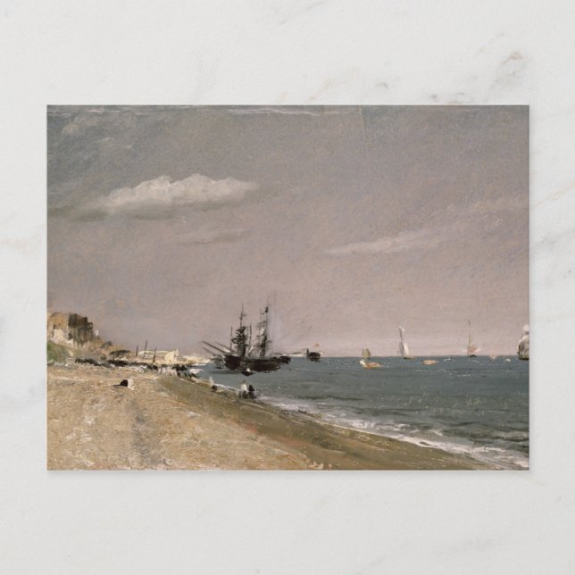 John Constable | Brighton Beach med kollisionsutru Vykort (Framsida)