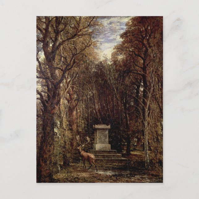 John Constable | Cenotaph till Reynolds minne Vykort (Framsida)