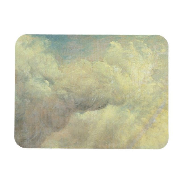 John Constable | Cloud Study, c.1821 (olja på canv Magnet (Horisontell)