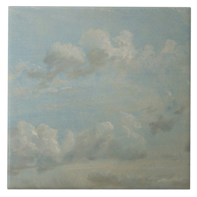 John Constable - Cloud Study Kakelplatta (Framsidan)