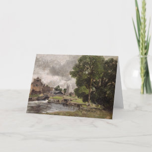 John Constable Dedham Lock and Mill Kort