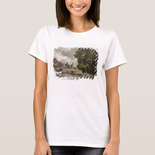 John Constable | Dedham Lock and Mill T-shirt (Framsida)