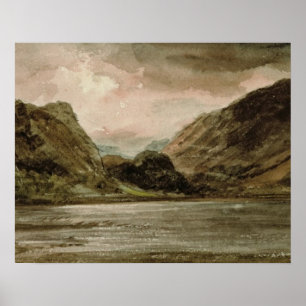 John Constable Derwentwater, Cumberland, 1806 Poster