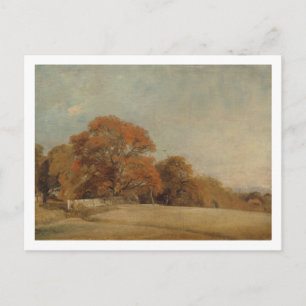 John Constable Ett automatiskt landskap vid Öste Vykort