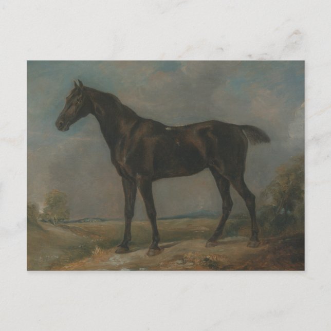 John Constable - Golding Constable's Black Riding Vykort (Framsida)