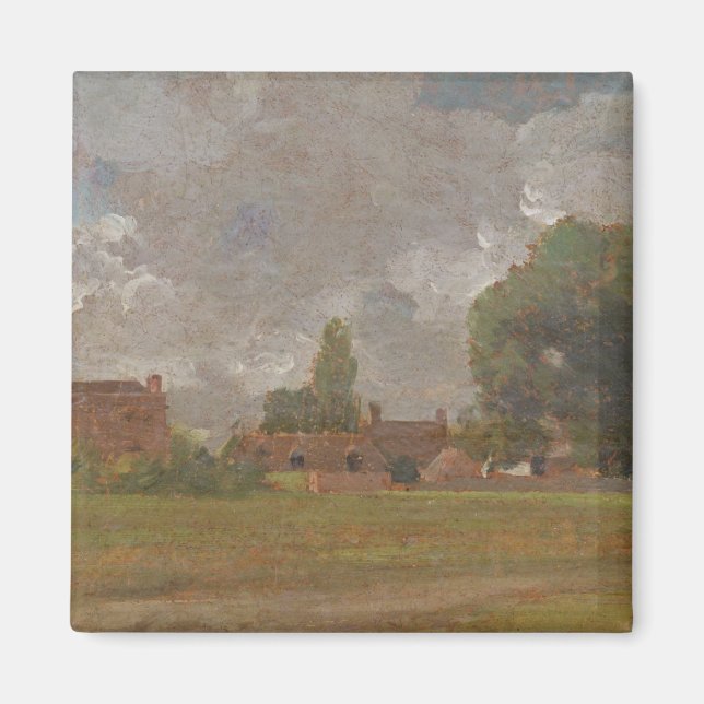 John Constable | Golding Constable's House, Öster  Magnet (Framsidan)