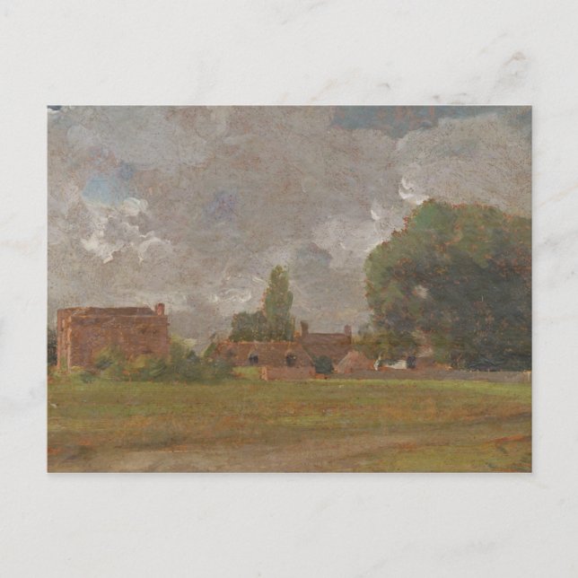 John Constable | Golding Constable's House, Öster  Vykort (Framsida)