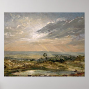 John Constable Gren Backe Pond, Hampstead Poster