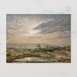 John Constable Gren Backe Pond, Hampstead Vykort