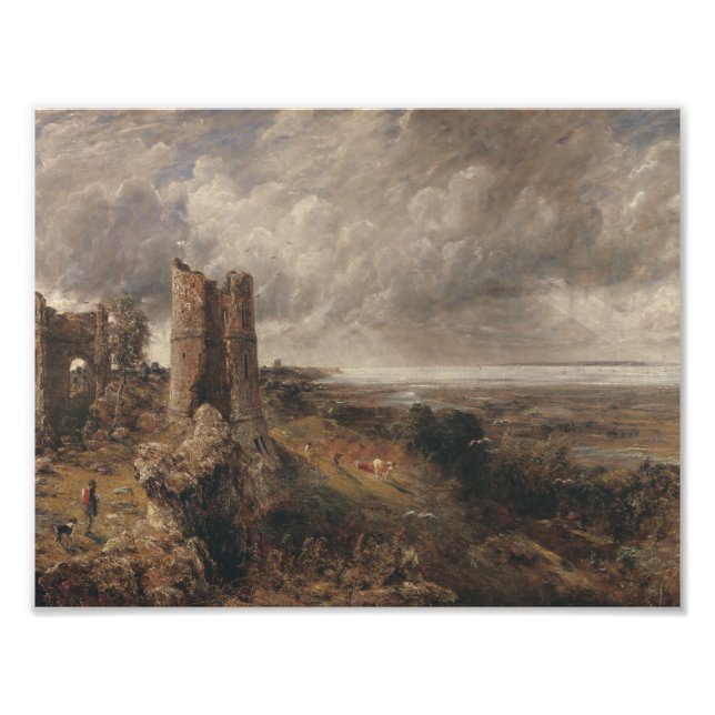 John Constable - Hadleigh Castle Fototryck (Framsidan)