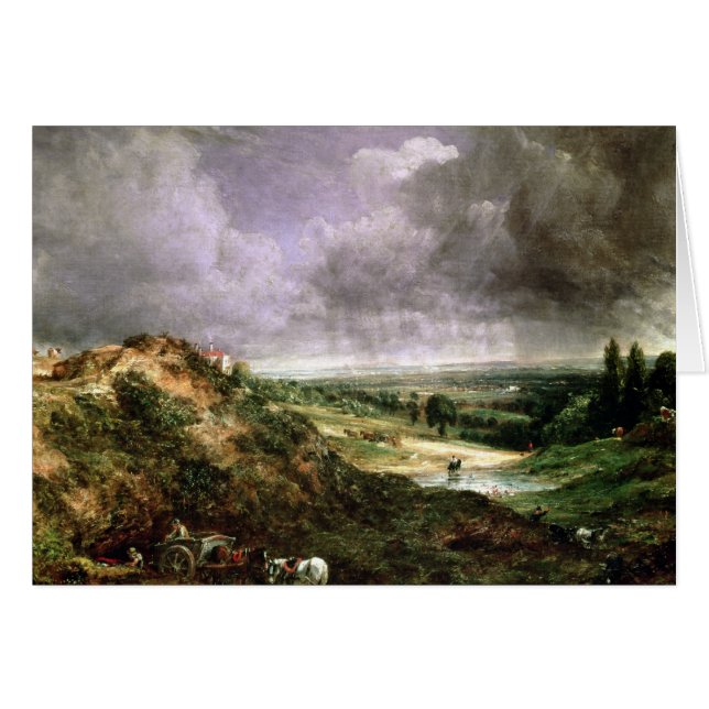 John Constable | Hampstead Heath Hälsningskort (Framsidan Horizontal)
