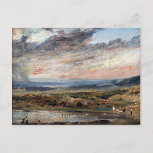 John Constable Hampstead Heath, med Pond och Bath Vykort