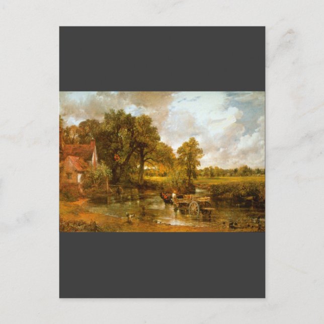 John Constable - Hay Wain Vykort (Framsida)