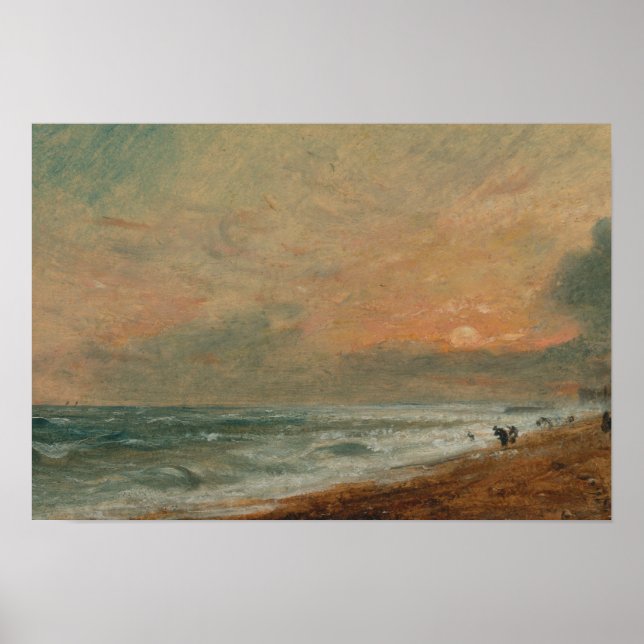 John Constable - Hove Beach Poster (Framsidan)