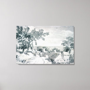 John Constable Inresa till Ed Village Canvastryck