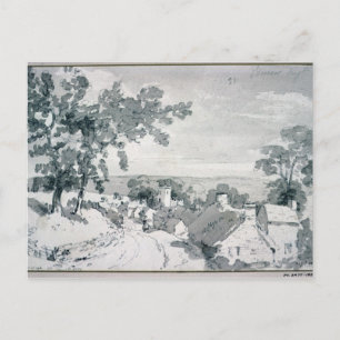 John Constable Inresa till Ed Village Vykort