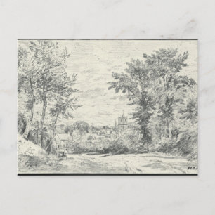 John Constable Inträde i Gillingham, Dor Vykort