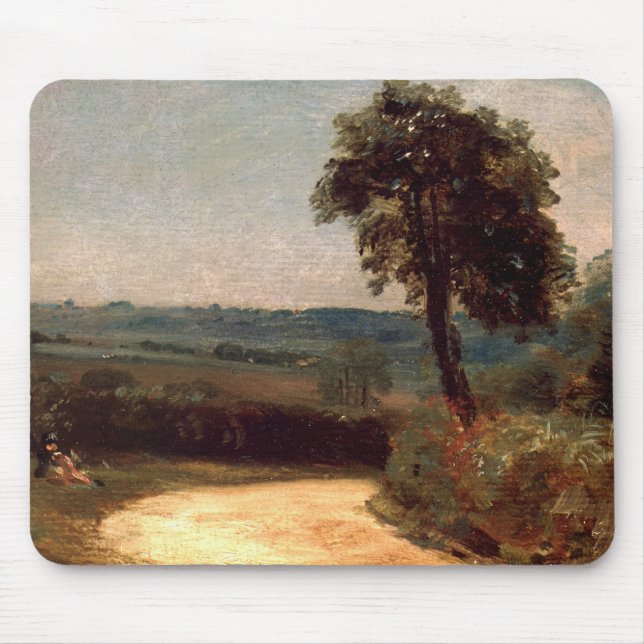 John Constable - Lane från Öster Bergholt Musmatta (Framsidan)