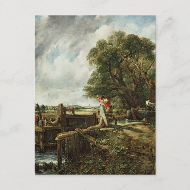 John Constable | Lås, 1824 Vykort (Framsida)