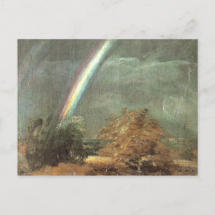 John Constable - Liggande med dubblan Rainbow Vykort
