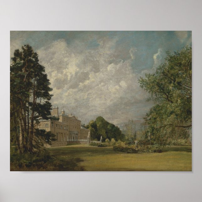 John Constable - Malvern Hall, Warwickshire Poster (Framsidan)