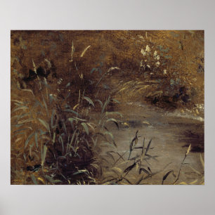 John Constable Ruskar från Bassäng, c.1821 (olja Poster