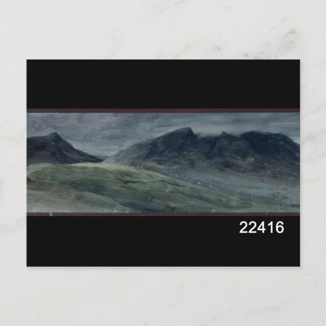 John Constable | Saddleback och delar av Skiddaw Vykort (Framsida)