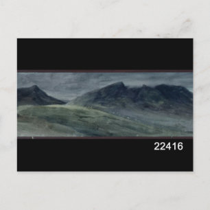 John Constable Saddleback och delar av Skiddaw Vykort