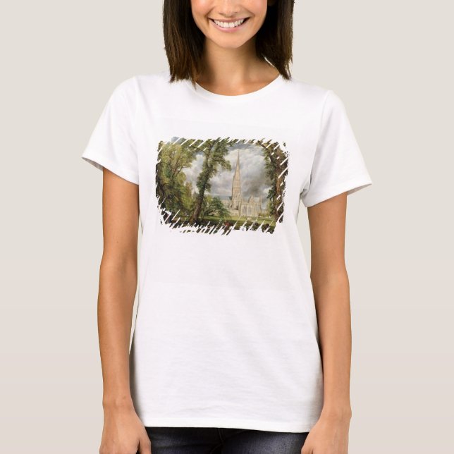 John Constable | Salisbury Cathedral från T-shirt (Framsida)