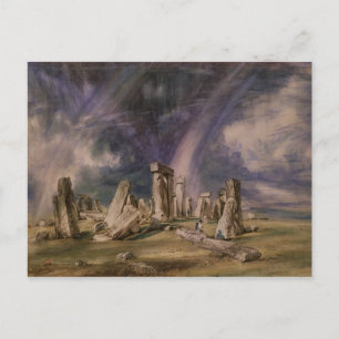 John Constable   Stonehenge 1835 Vykort