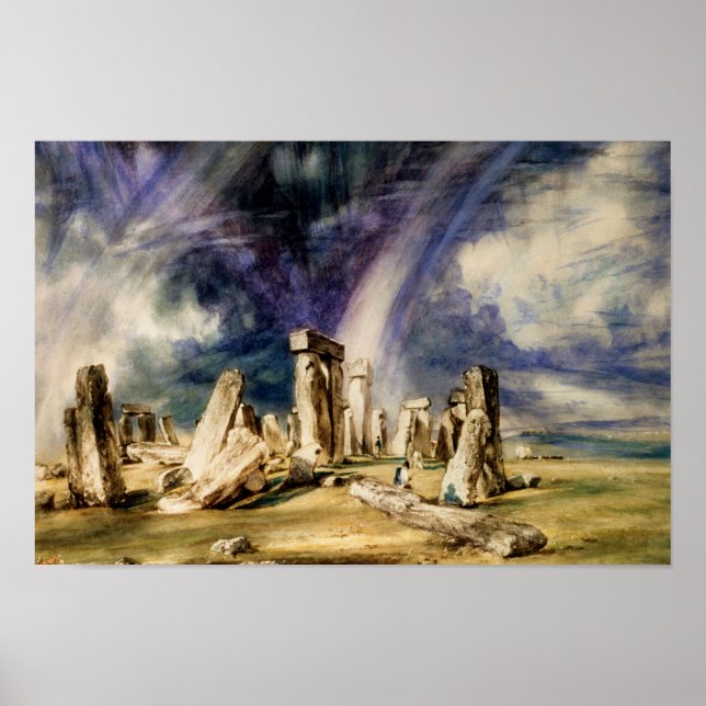 John Constable - Stonehenge Poster (Framsidan)