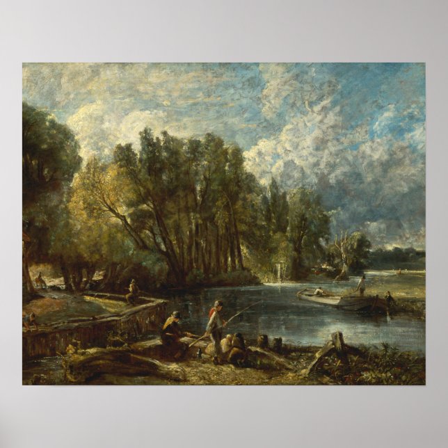 John Constable - Stratford Mill Poster (Framsidan)
